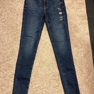 Women's Dark Blue Jeans